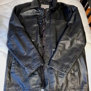 Leather jacket